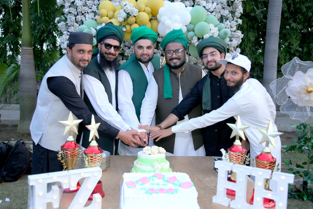 Lahore, Pakistan - Participating in Orphan Support & Mawlid Support Programs by Celebrating Grand Mawlid an Nabi ﷺ, Serving Hot Meals with Blessed Birthday Cake, Having Fun Activities & Distributing Gifts to Beloved Orphans & Less Privileged Families