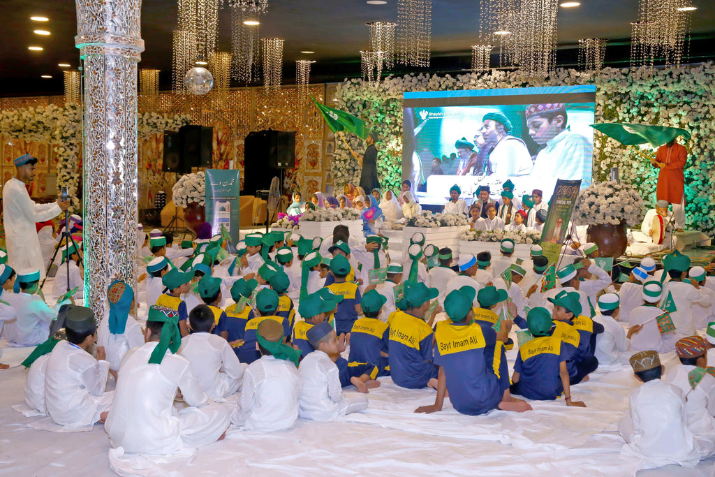 Lahore, Pakistan - Participating in Orphan Support & Mawlid Support Programs by Celebrating Grand Mawlid an Nabi ﷺ, Serving Hot Meals with Blessed Birthday Cake, Having Fun Activities & Distributing Gifts to Beloved Orphans & Less Privileged Families