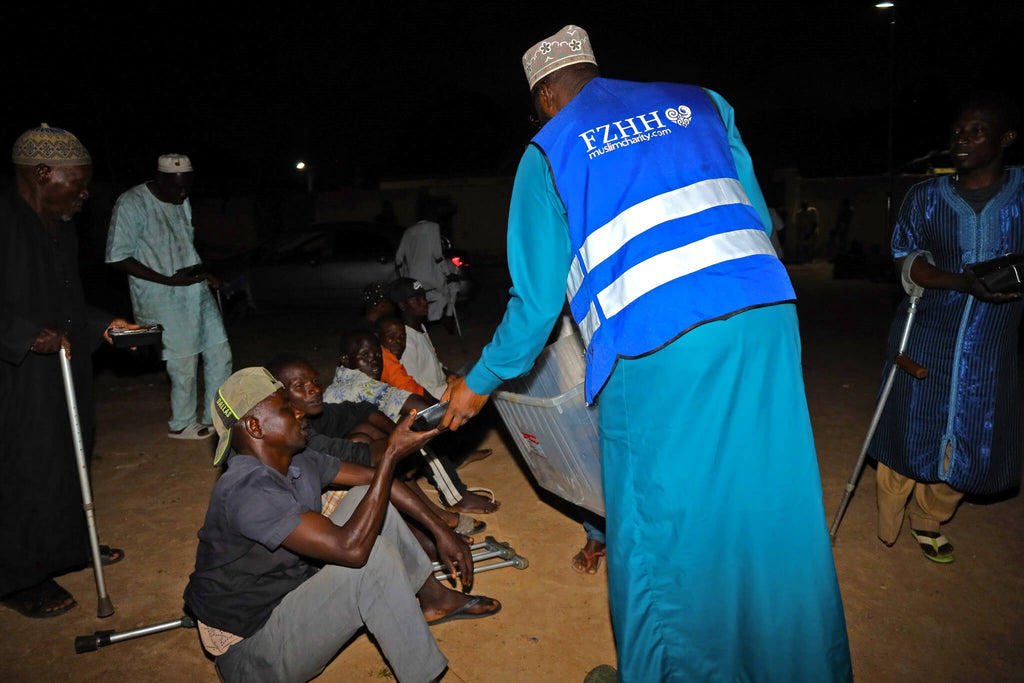 Abuja, Nigeria - Participating in Mobile Food Rescue Program by Preparing, Packaging & Distributing 100+ Servings of Hot Homemade Dinner to Local Community's Less Privileged People Living with Disabilities