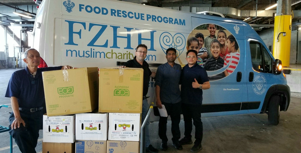 Vancouver, Canada - Participating in Mobile Food Rescue Program by Rescuing & Distributing 2000+ Hot Meals to Local Community's Less Privileged People at Low-Income Family Residences & Several City Homeless Shelters
