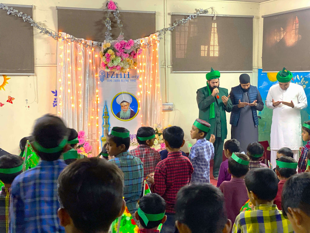 Lahore, Pakistan - Participating in Orphan Support & Mawlid Support Programs by Celebrating Mawlid an Nabi ﷺ with 92+ Beloved Orphans