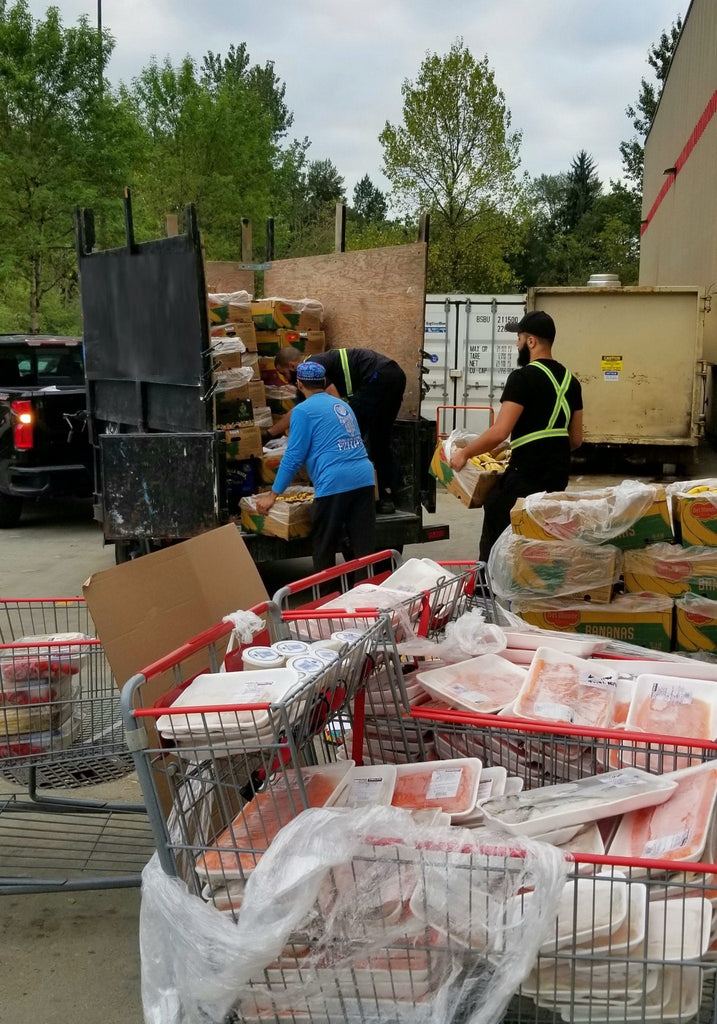 Vancouver, Canada - Honoring Shaykh Nurjan's Teachings by Rescuing & Distributing 4000+ lbs of Excess Costco Foods to Local Community's Food Banks, Senior Homes & Addiction Recovery Homes