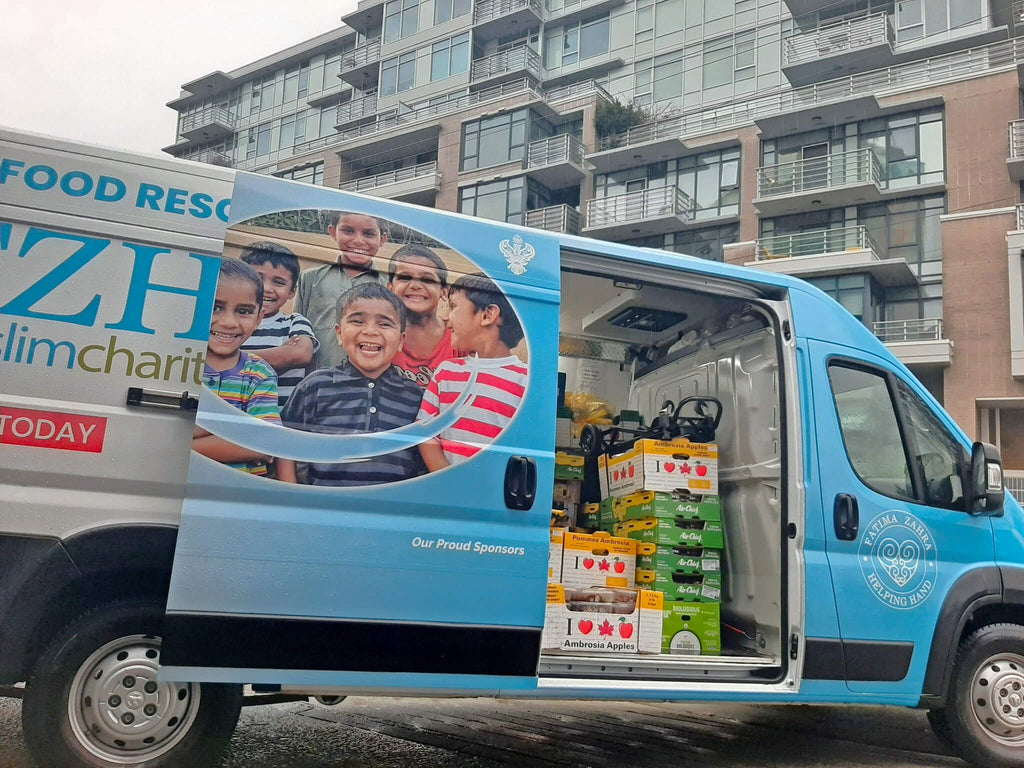 Vancouver, Canada - Participating in Mobile Food Rescue Program by Rescuing & Distributing Fresh Fruits & Vegetables to Local Elderly Community & Less Privileged People