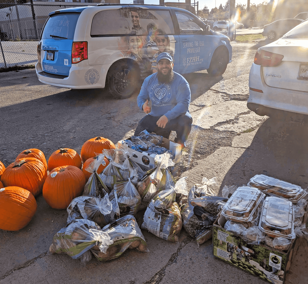 Chicago, Illinois - Participating in Mobile Food Rescue Program by Rescuing & Distributing 600+ lbs. of Deli Meat, Bakery Items, Fresh Fruits & Vegetables to Local Community's Homeless Shelters Serving Less Privileged People