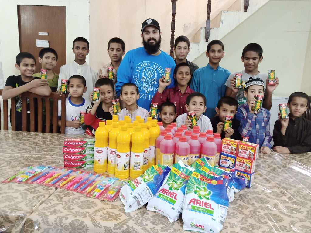 Honoring Holy Ashab/Companions of Badr (AS) by Distributing Cleaning Essentials & Personal Hygiene Items to Our Beloved Orphans - PK