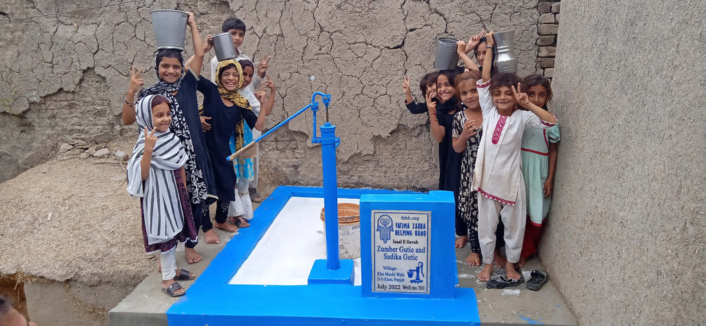 Punjab, Pakistan – Zumber Gutic and Sadika Gutic – FZHH Water Well# 701