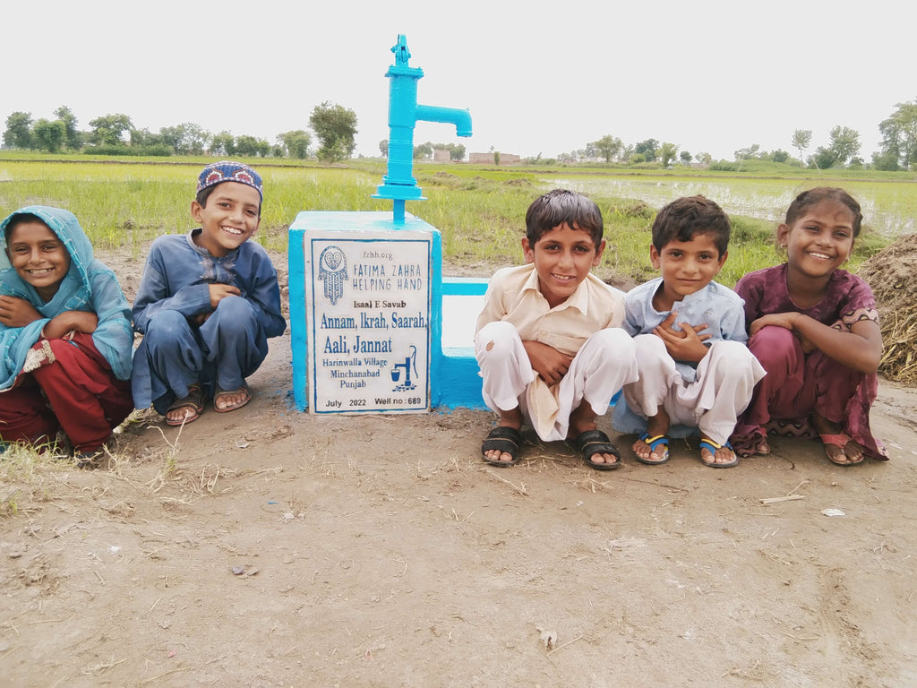Punjab, Pakistan – Annam, Ikrah, Saarah, Aalim, Jannat – FZHH Water Well# 689