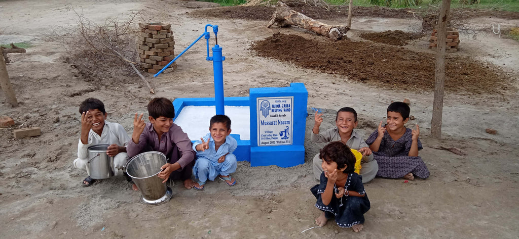 Punjab, Pakistan – Mussarat Naeem – FZHH Water Well# 731