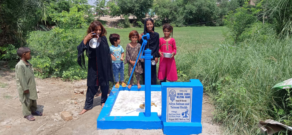 Punjab, Pakistan – Aliya Salman and Taimour Sheikh – FZHH Water Well# 734