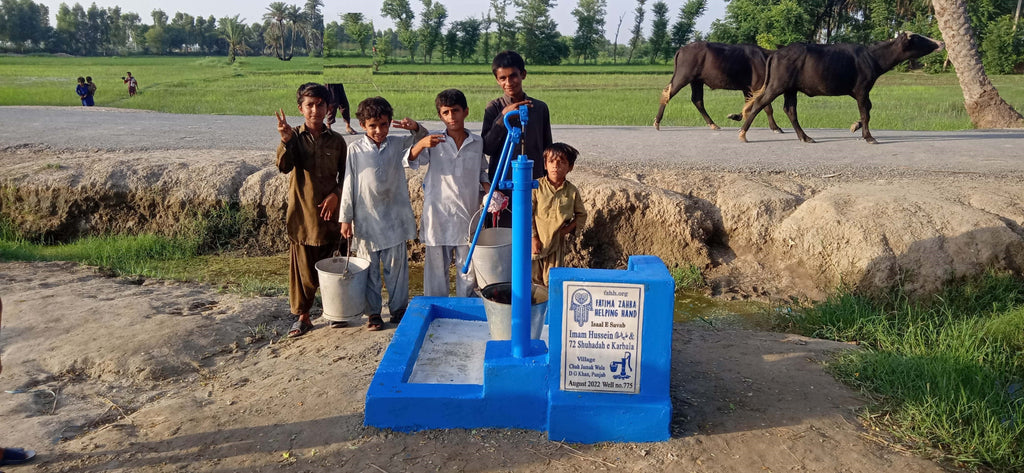 Punjab, Pakistan – Imam Hussein عليه السلام ‎ 72 Shuhadah e Karbala – FZHH Water Well# 775