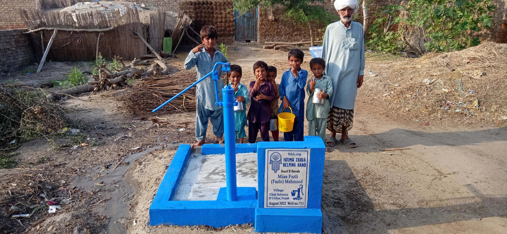 Punjab, Pakistan – Mian Fazli (Fazle) Mahmood – FZHH Water Well# 785