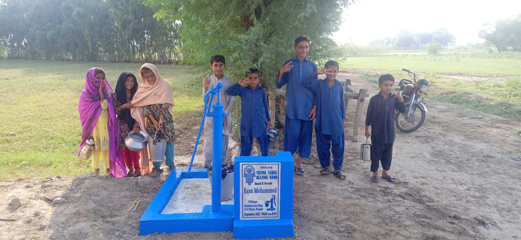 Punjab, Pakistan – Eesa Mohammed – FZHH Water Well# 858