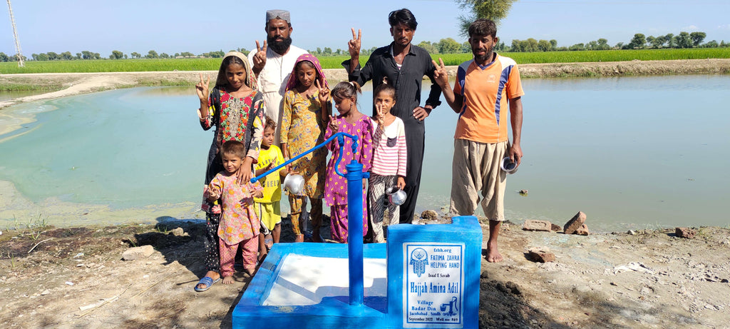 Sindh, Pakistan – Hajjah Amina Adil – FZHH Water Well# 889