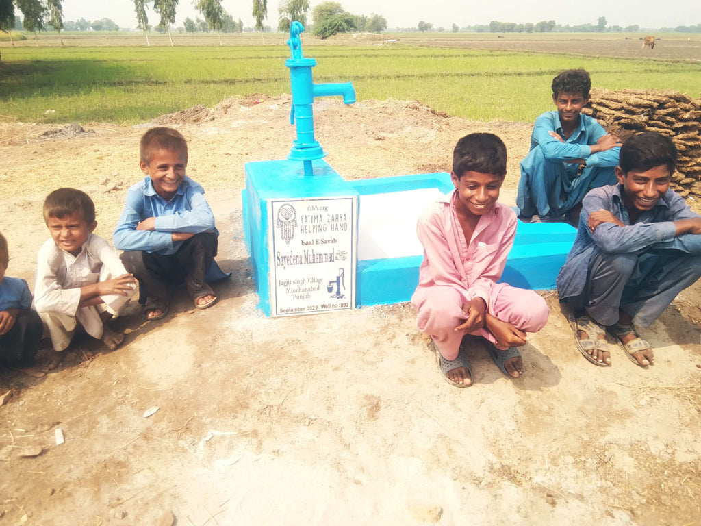 Punjab, Pakistan – Sayedena Muhammad ﷺ – FZHH Water Well# 892