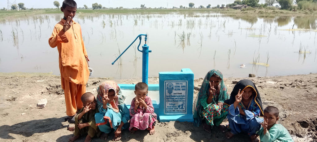 Sindh, Pakistan – Amirah Hamidah Sayidah Haider Abdur'Rahman, sons & daughters of Hussain Phatimah Fyffe-Jones – FZHH Water Well# 830