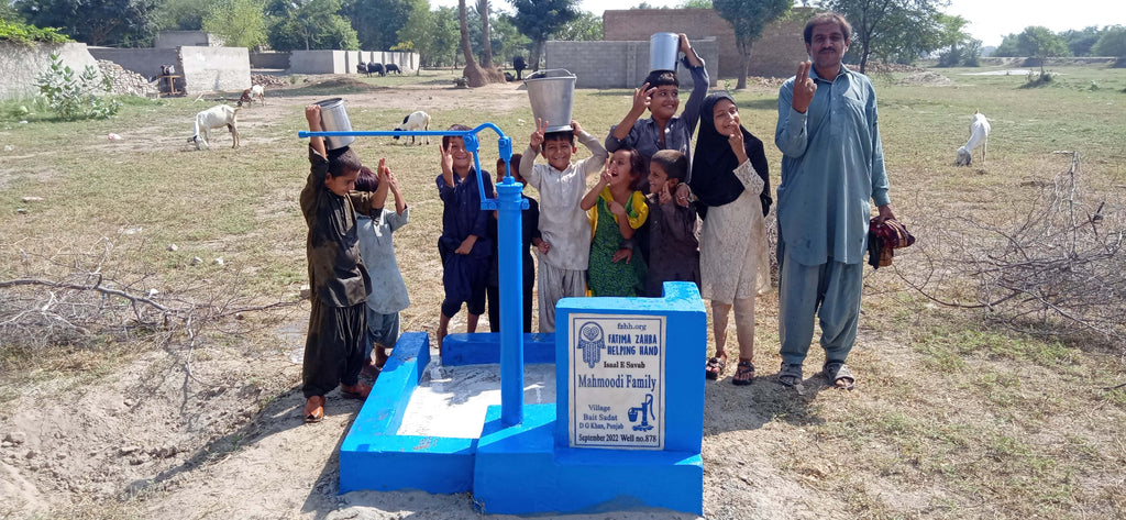 Punjab, Pakistan – Mahmoodi Family – FZHH Water Well# 878
