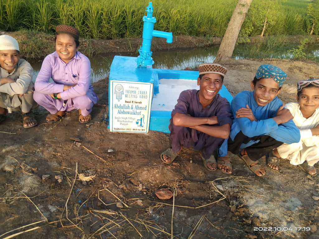 Punjab, Pakistan – Abdullah & Ahmed Alshowaikhat – FZHH Water Well# 911
