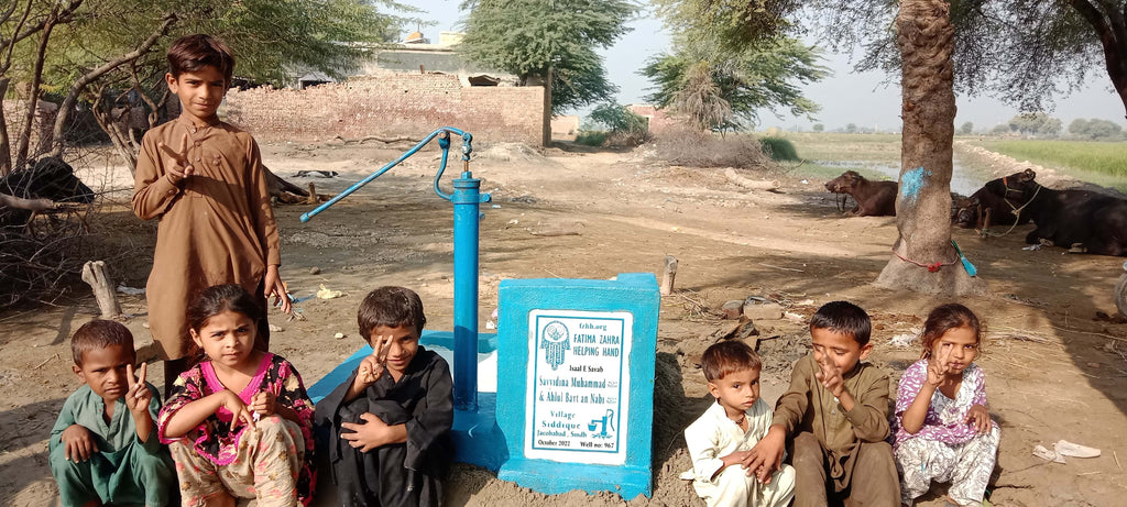 Sindh, Pakistan – Sayyidina Muhammad ﷺ & Ahlul Bayt an Nabi ﷺ – FZHH Water Well# 967