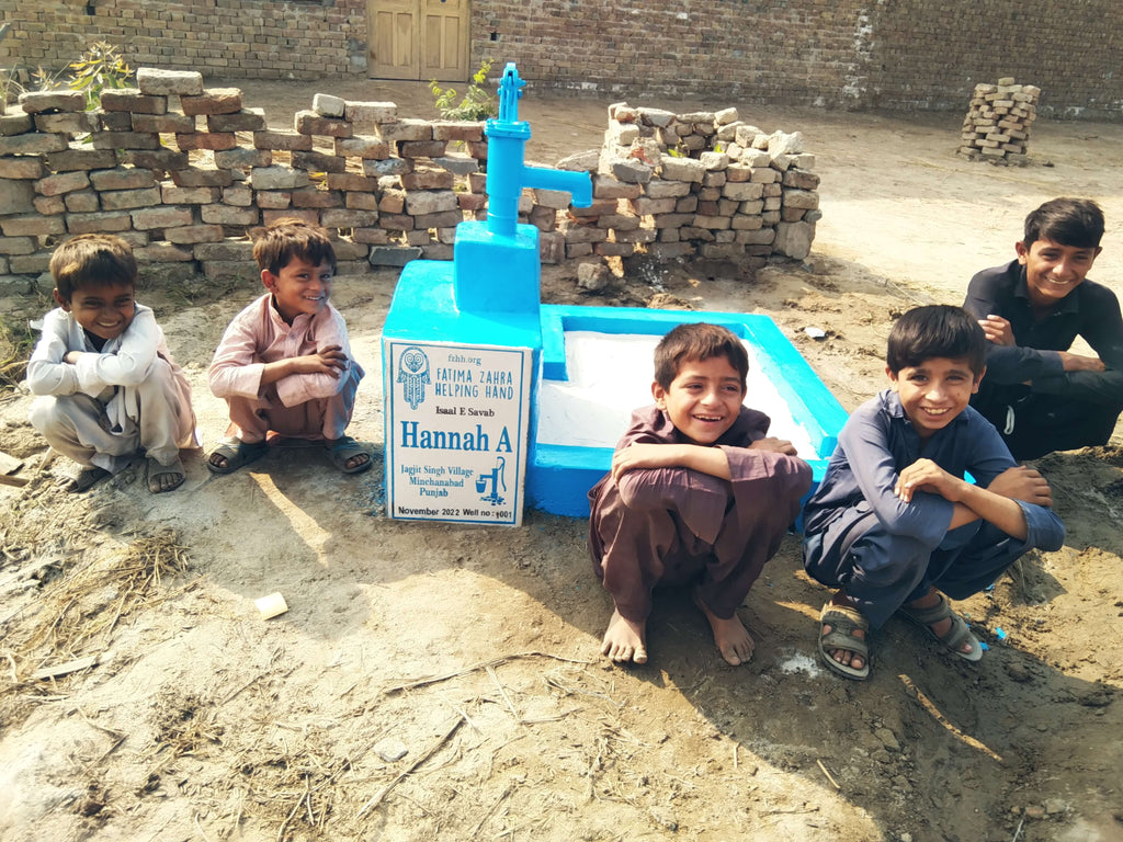 Punjab, Pakistan – Hannah A – FZHH Water Well# 1001