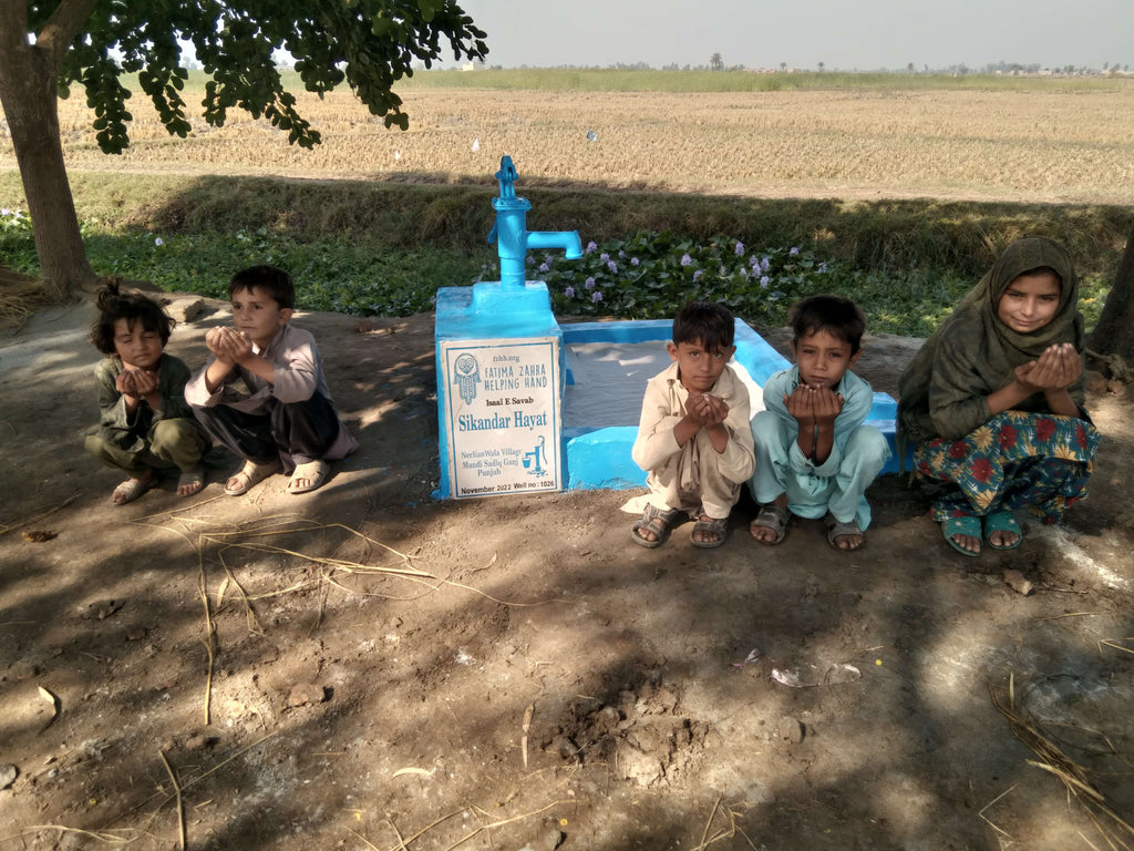 Punjab, Pakistan – Sikandar Hayat – FZHH Water Well# 1026