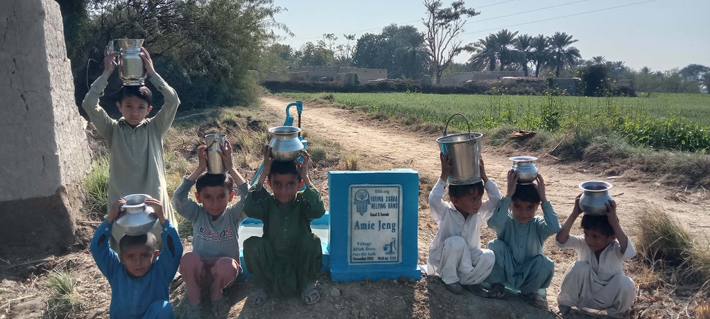 Sindh, Pakistan – Amie Jeng – FZHH Water Well# 1132