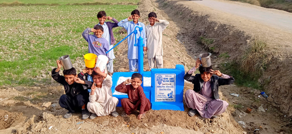 Punjab, Pakistan – Ashley Noa,  Alice Lilly, Eesa Otto Allen – FZHH Water Well# 1091