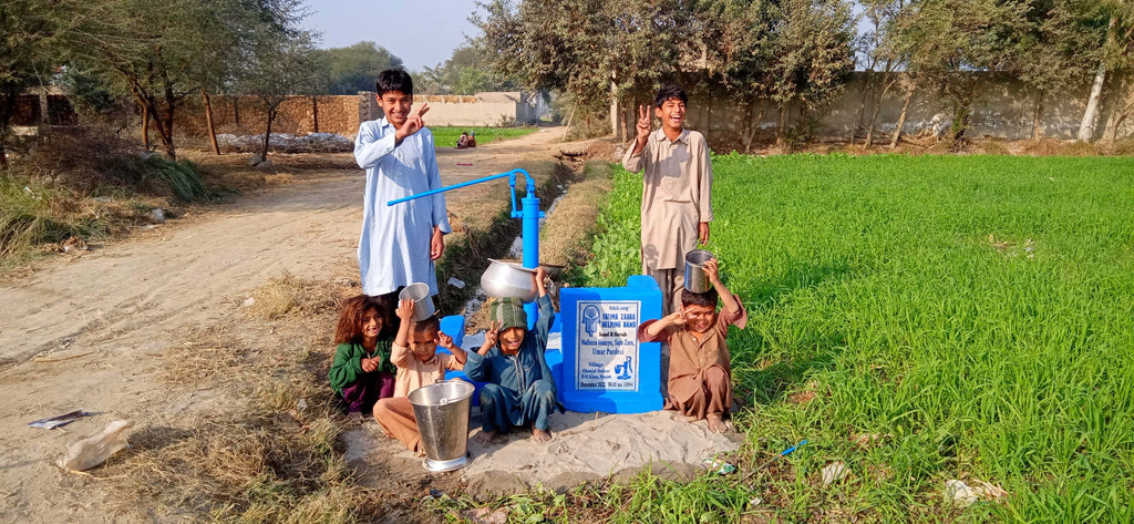 Punjab, Pakistan – Nafeesa Haniya, Sara Zara, Umar Pardesi – FZHH Water Well# 1094
