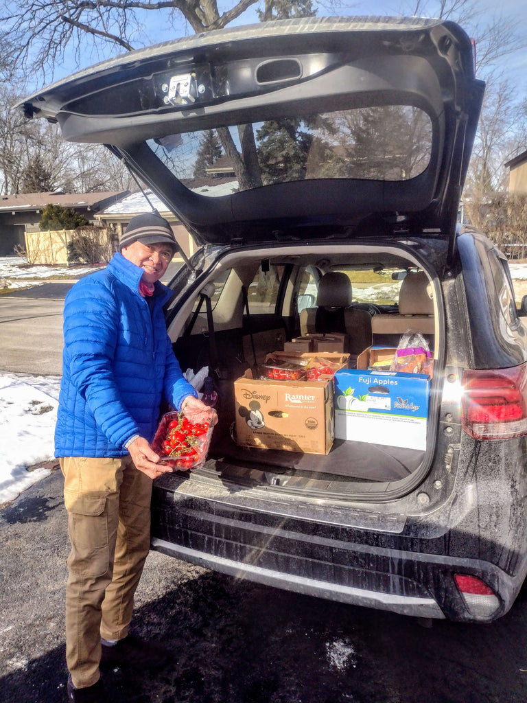 Chicago, Illinois - Participating in Mobile Food Rescue Program by Distributing 24+ Partially Prepared Meals, Fresh Vegetables & Fresh Fruits to Local Community's Senior Care Home