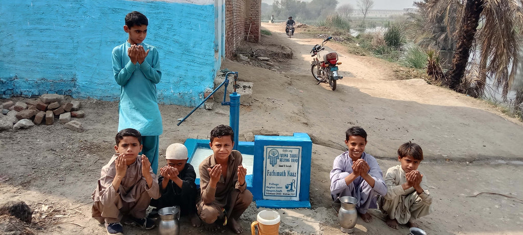 Sindh, Pakistan – Fathimath Naaz – FZHH Water Well# 1337