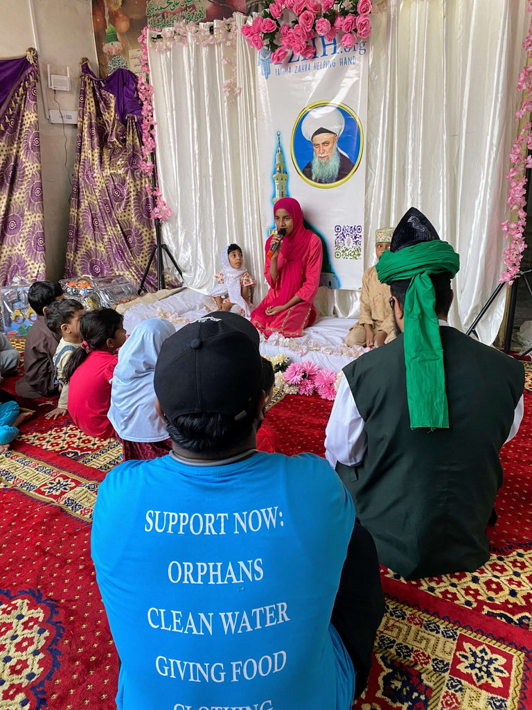 Lahore, Pakistan - Participating in Ramadan Iftar Program & Orphan Support Program by Celebrating Mawlid an Nabi ﷺ, Serving Hot Meals & Distributing Goodie Bags with Gifts to Local Community's Beloved Orphans & Widows