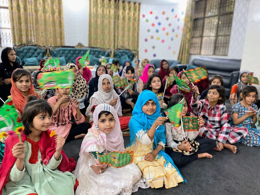 Lahore, Pakistan - Participating in Ramadan Iftar Program & Orphan Support Program by Celebrating Mawlid an Nabi ﷺ, Serving Hot Meals & Blessed Cake at Local Community's Orphanage Serving Beloved Orphans & Less Privileged Children