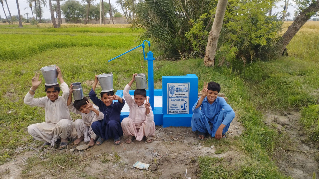 Punjab, Pakistan – Redouane BENSSI , Houria, Anis, Yassir, Inès – FZHH Water Well# 1410