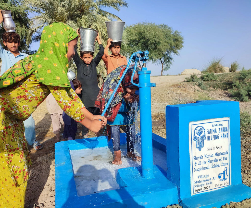 Sindh, Pakistan – Shaykh Nurjan Mirahmadi & all the Shaykhs of Naqshbandi Golden Chain – FZHH Water Well# 1456