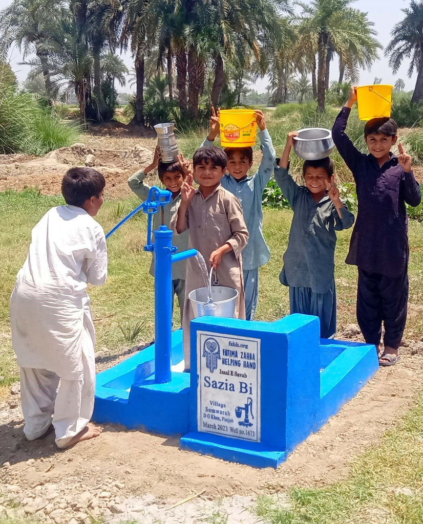 Punjab, Pakistan – Sazia Bi – FZHH Water Well# 1673