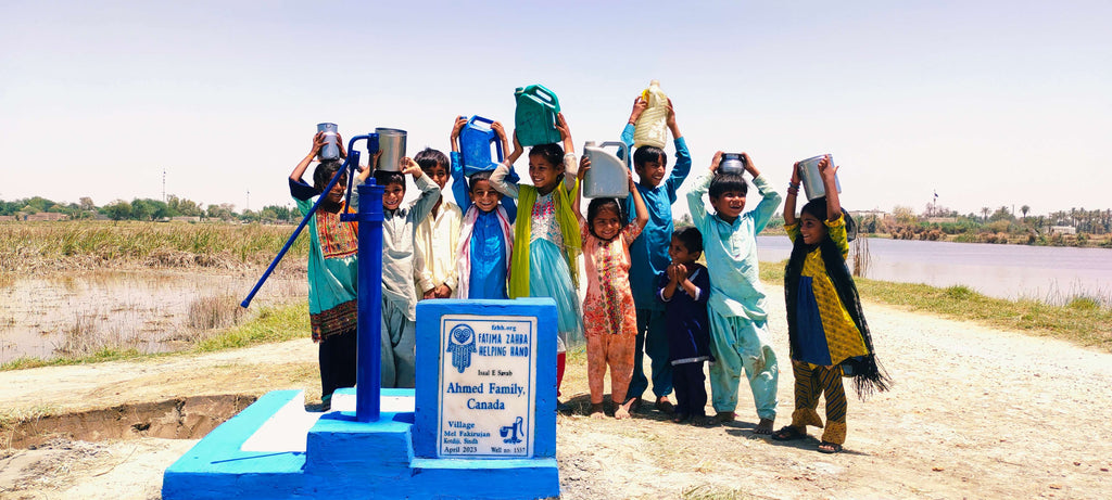 Sindh, Pakistan – Ahmed Family Canada – FZHH Water Well# 1557
