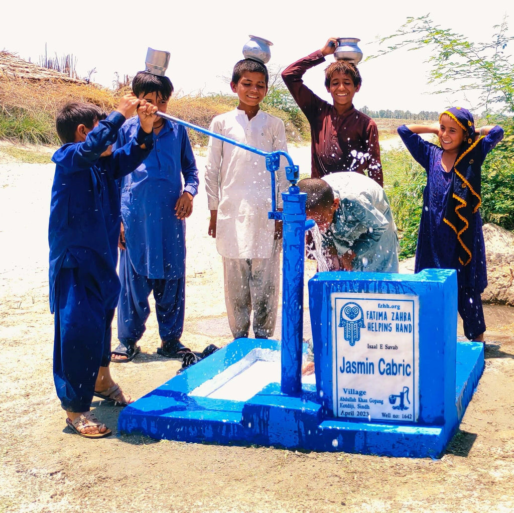 Sindh, Pakistan – Jasmin Cabric – FZHH Water Well# 1642
