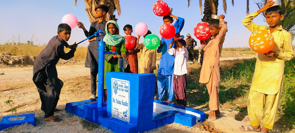 Sindh, Pakistan – Mrs. Nazima Muzaffar – FZHH Water Well# 1553