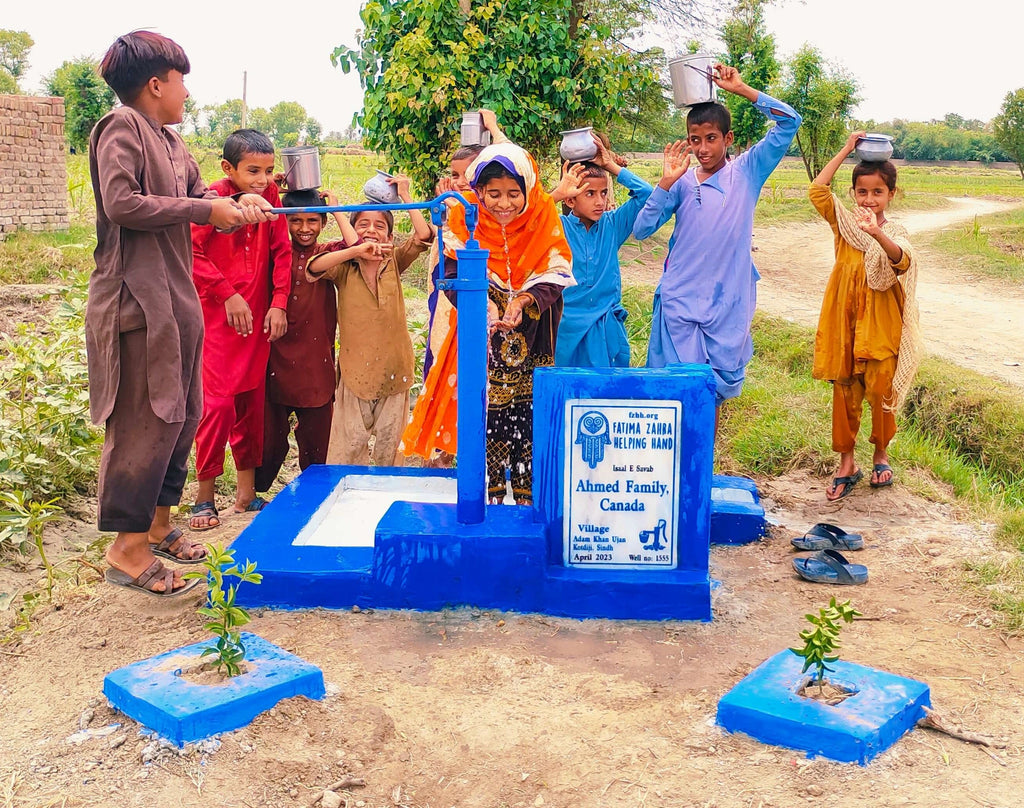 Sindh, Pakistan – Ahmed Family Canada – FZHH Water Well# 1555