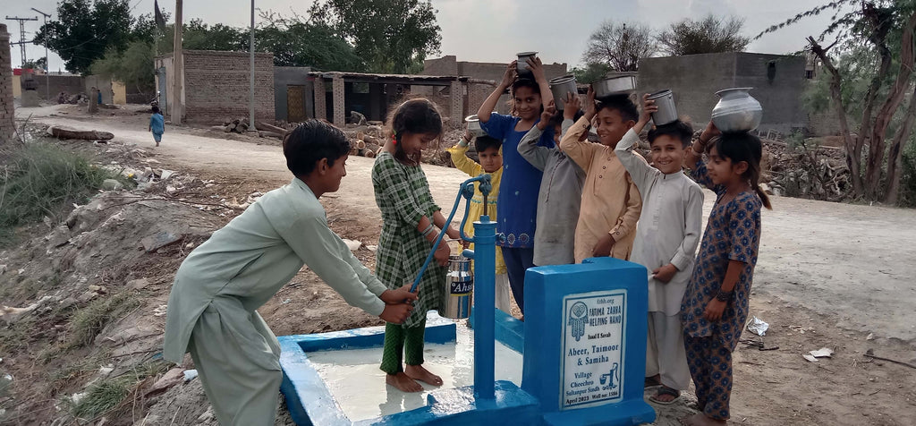 Sindh, Pakistan – Abeer, Taimoor & Samiha – FZHH Water Well# 1586