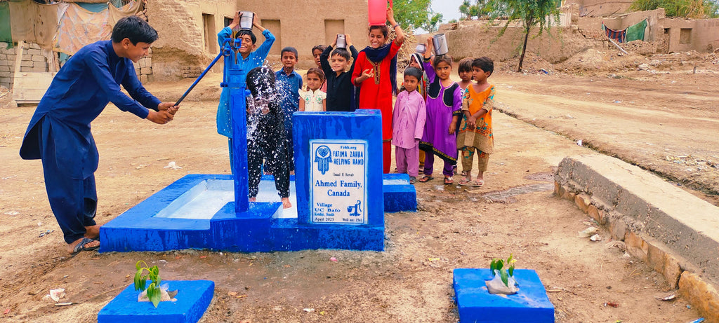 Sindh, Pakistan – Ahmed Family Canada – FZHH Water Well# 1561