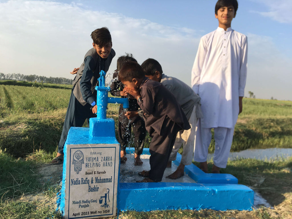 Punjab, Pakistan – Nadia Rafiq & Muhammad Bashir – FZHH Water Well# 1458