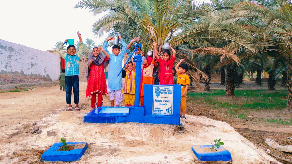 Sindh, Pakistan – Ahmed Family Canada – FZHH Water Well# 1556