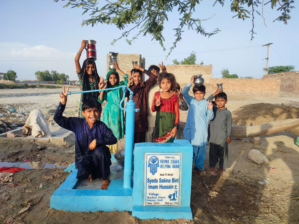 Sindh, Pakistan – Sayeda Sakina Bint Imam Hussain ع – FZHH Water Well# 1718