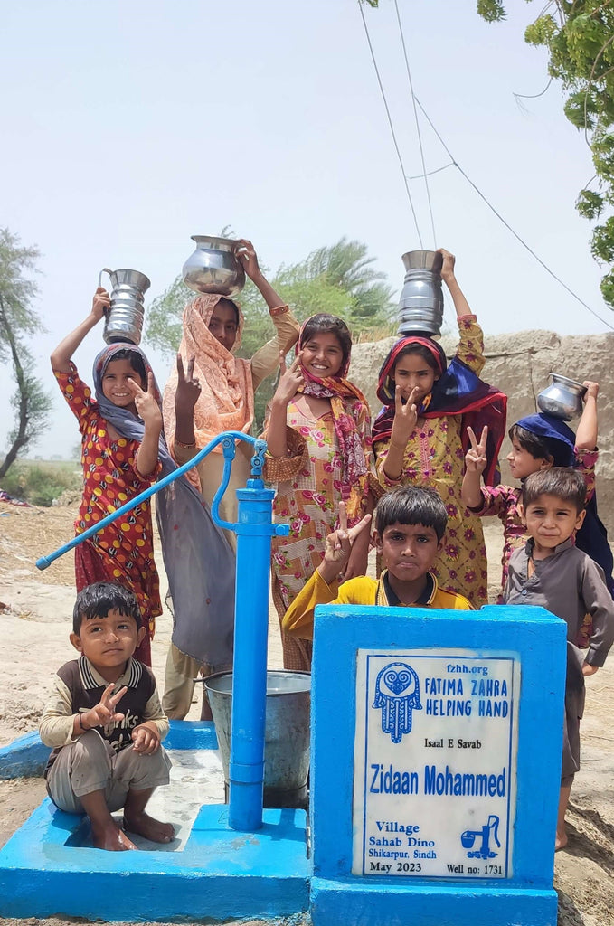 Sindh, Pakistan – Zidaan Mohammed – FZHH Water Well# 1731