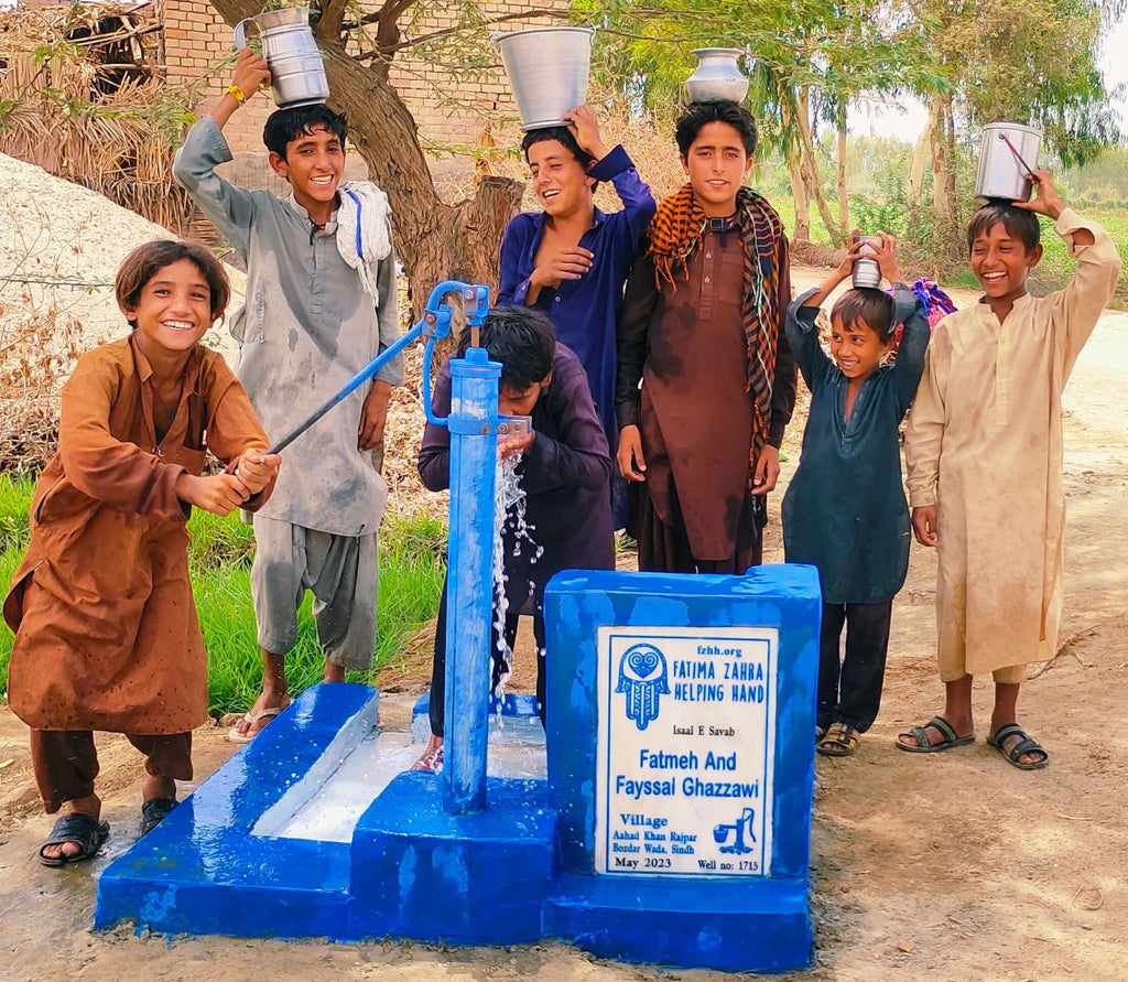 Sindh, Pakistan – Fatmeh and Fayssal Ghazzawi – FZHH Water Well# 1715