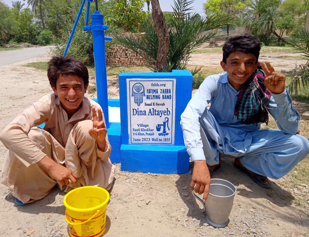 Punjab, Pakistan – Dina Altayeb – FZHH Water Well# 1855
