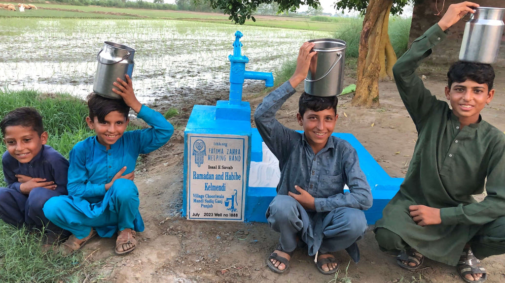 Punjab, Pakistan – Ramadan and Habibe Kelmendi – FZHH Water Well# 1888
