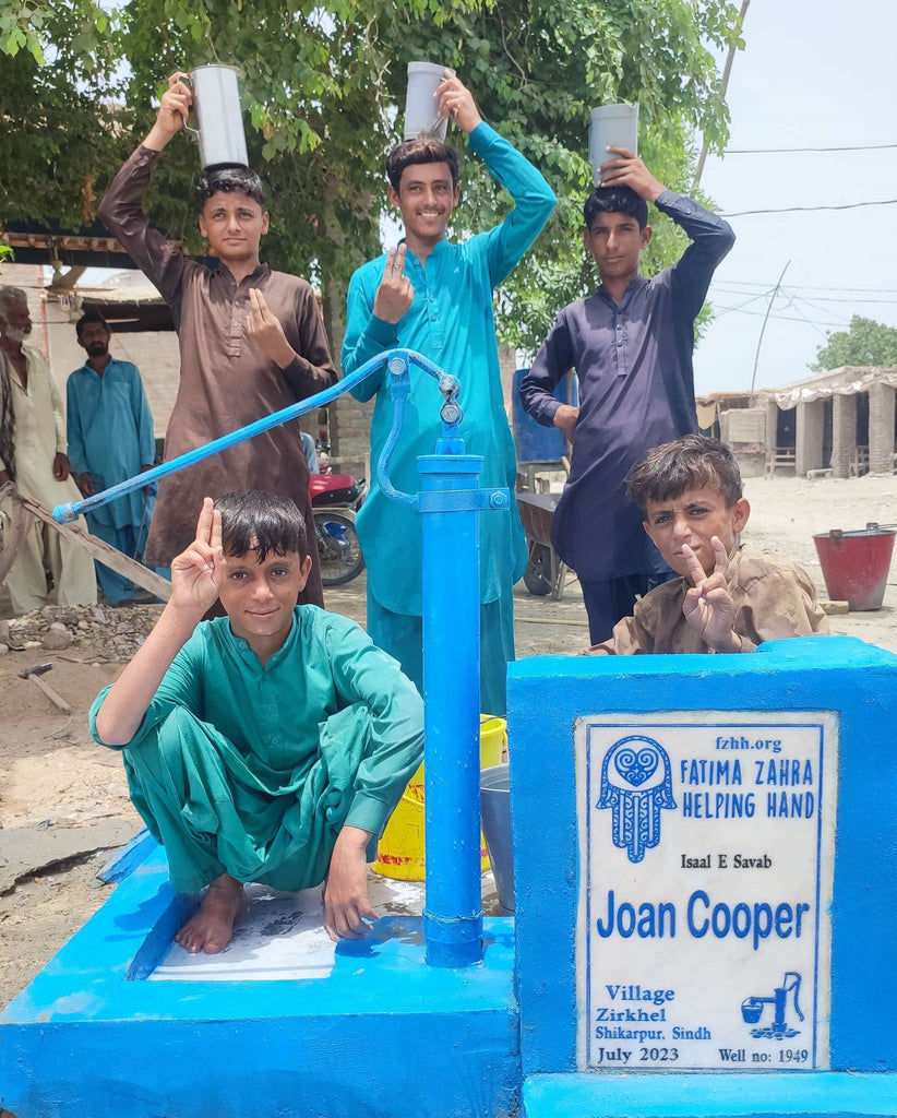 Sindh, Pakistan – Joan Cooper – FZHH Water Well# 1949