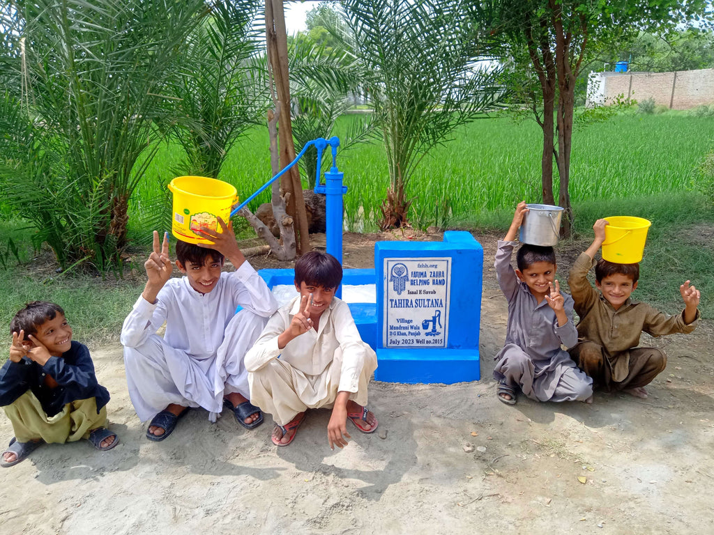 Punjab, Pakistan – TAHIRA SULTANA – FZHH Water Well# 2015