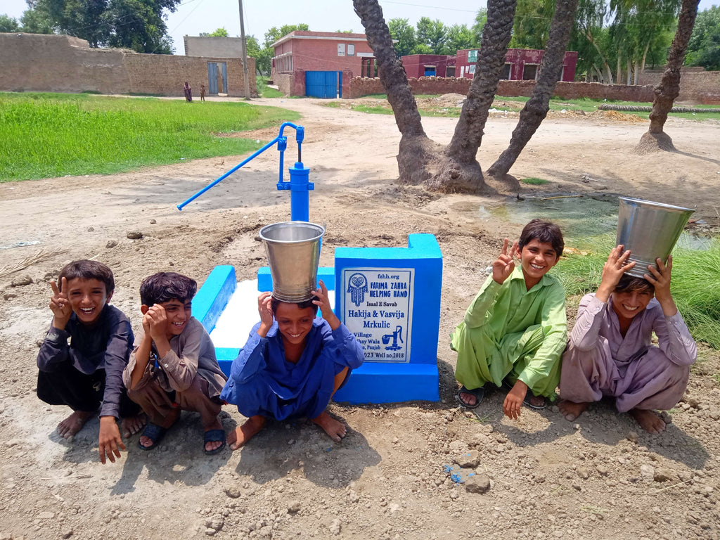 Punjab, Pakistan – Hakija & Vasvija Mrkulic – FZHH Water Well# 2018